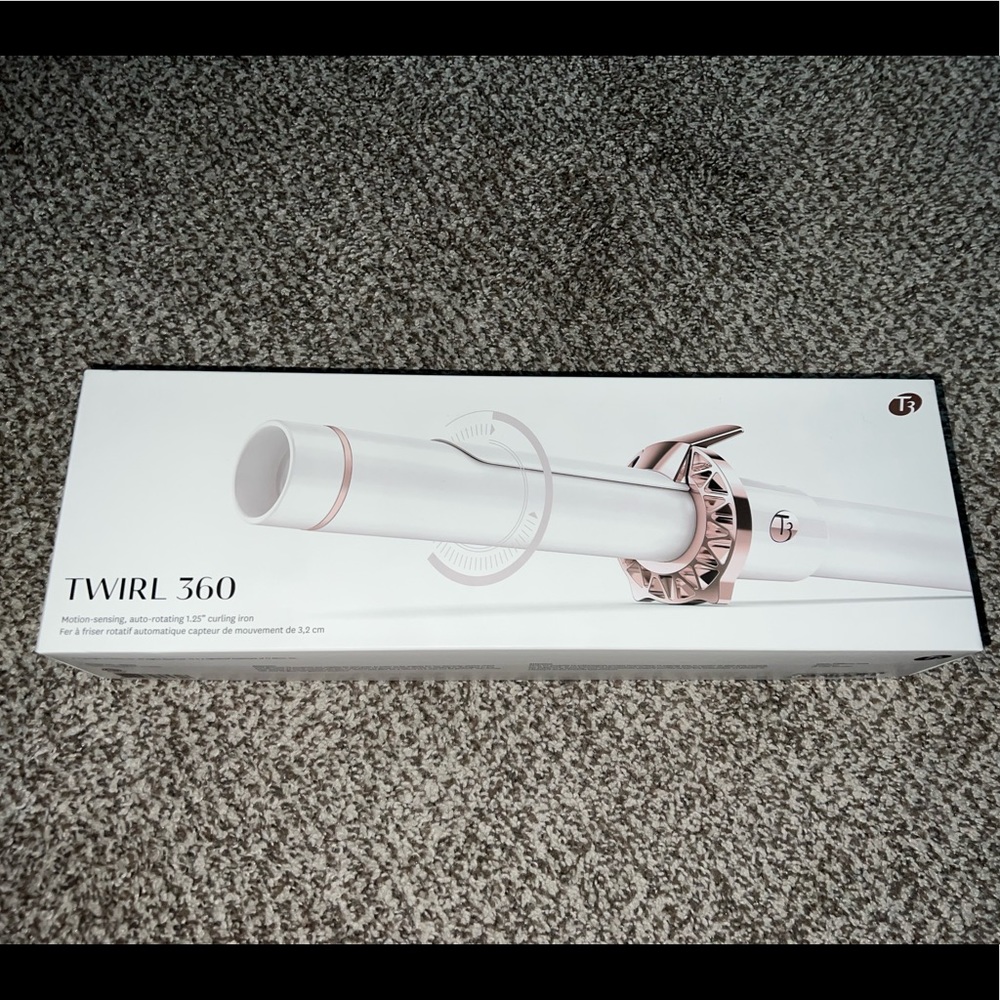 NIB T3 Twirl 360 Auto Spin Curling Iron 1.25”